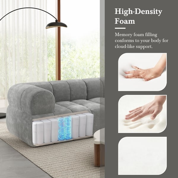 Premium upholstered sectional sofa design