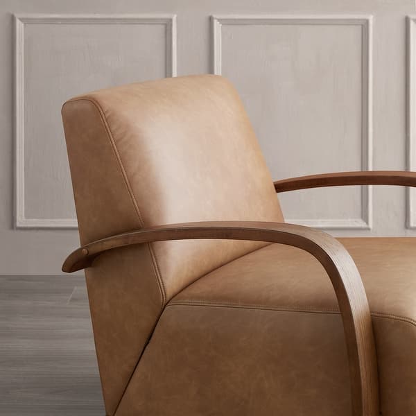 Teak wood modern lounge chair
