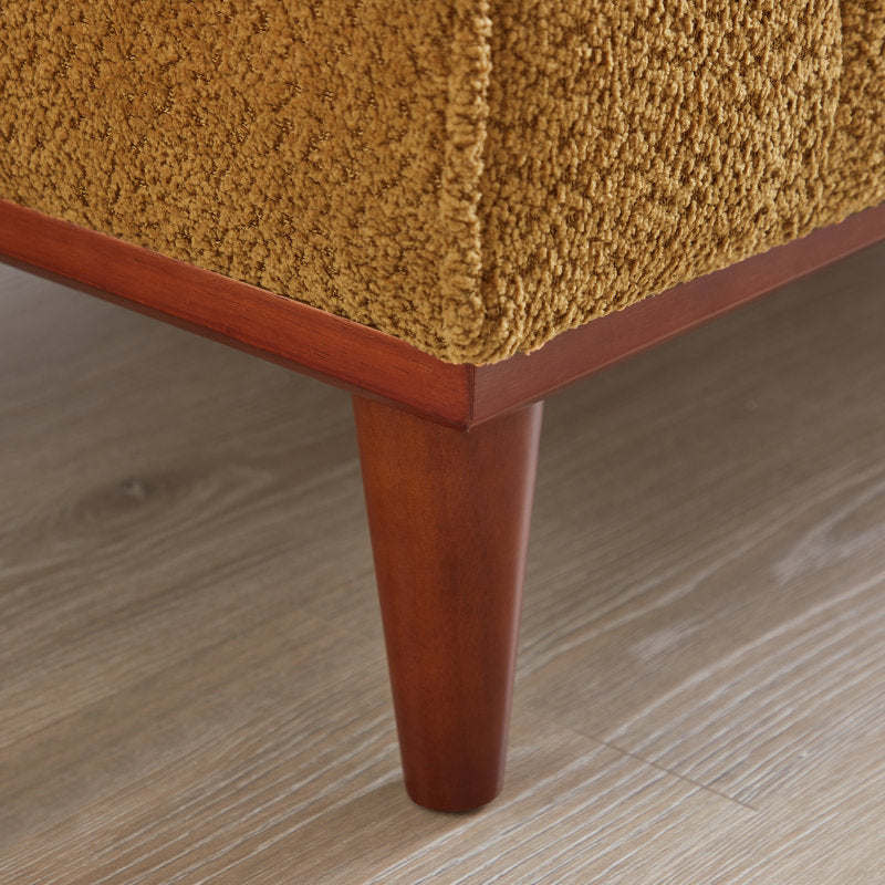 Comfortable teak wood lounge seating sofa