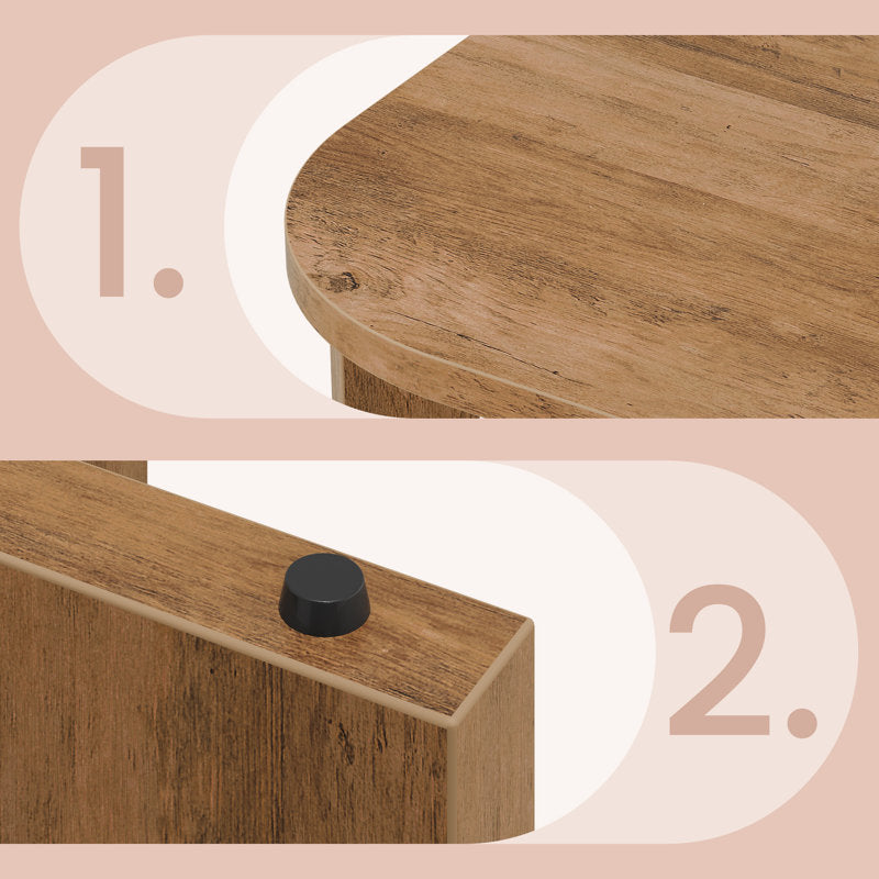 Sky Rise Decor Solid Teak Side Table
