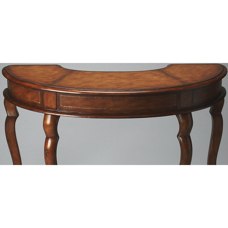 Solid wood executive workstation for luxury interiors