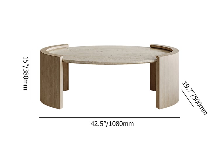 Elegant contemporary center table design