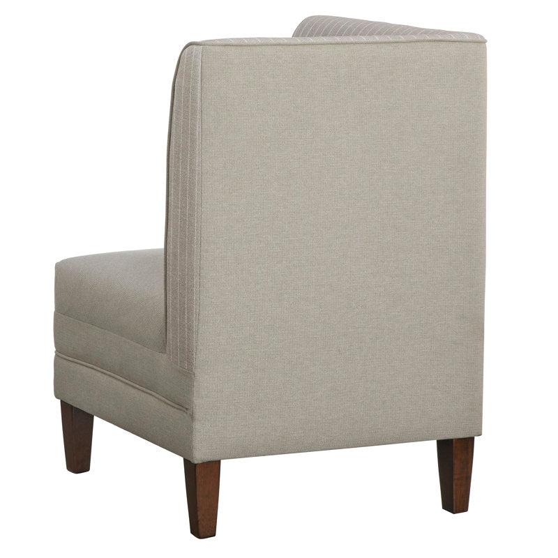 Luxury upholstered restaurant booth seating bench