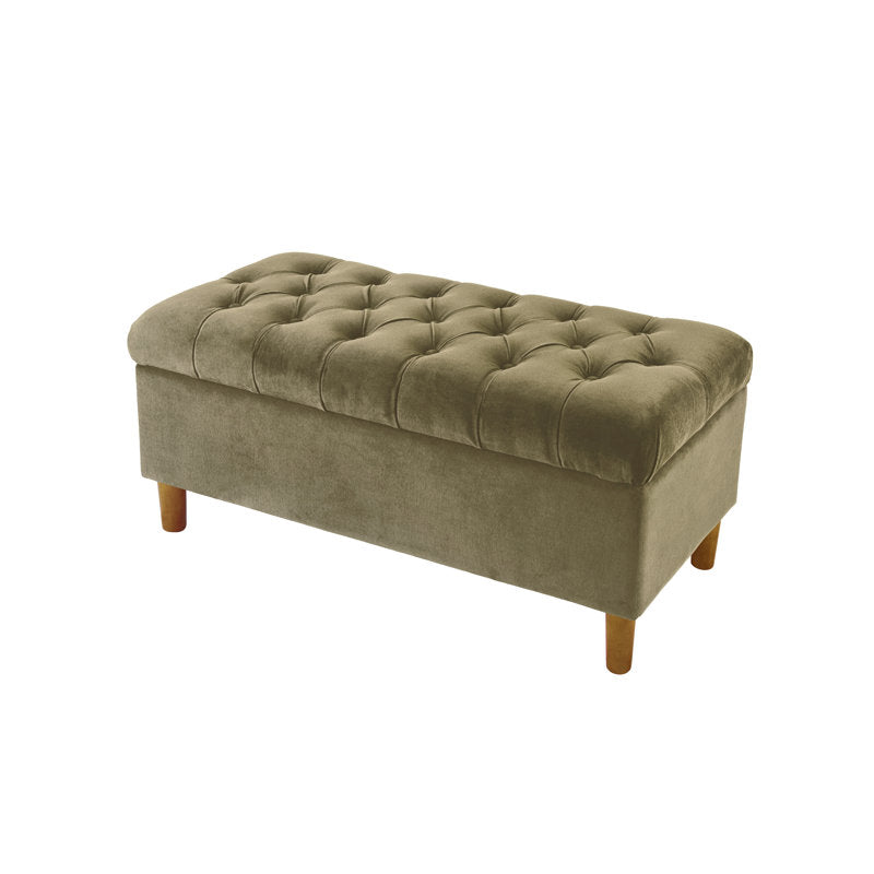 Designer bedroom bench crafted from premium teak wood