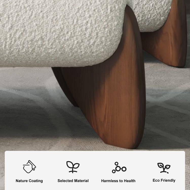 modern teak bench for living room