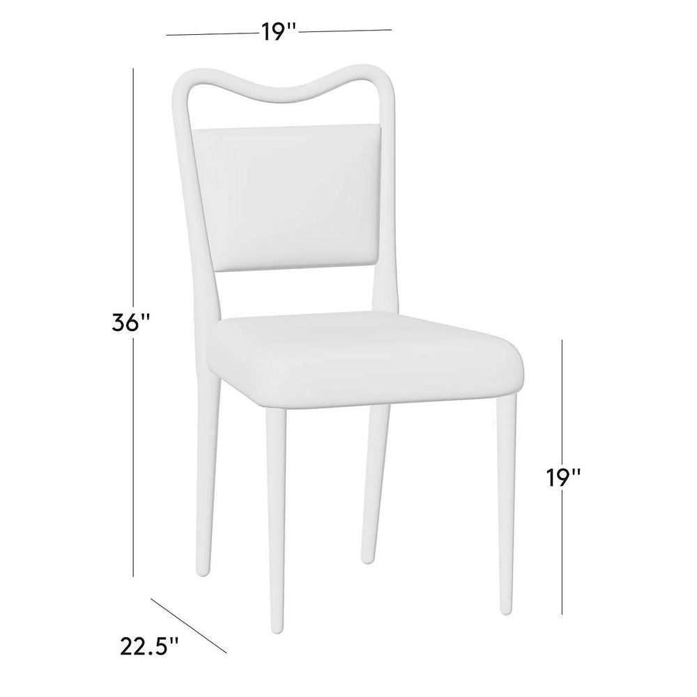 Contemporary teak dining chair for modern interiors