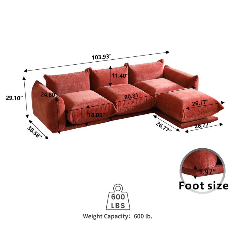Sky Rise Decor Teak Wood Sofa