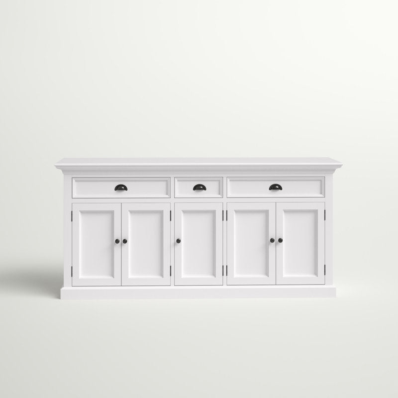 Modern teak wood sideboard cabinet for dining room