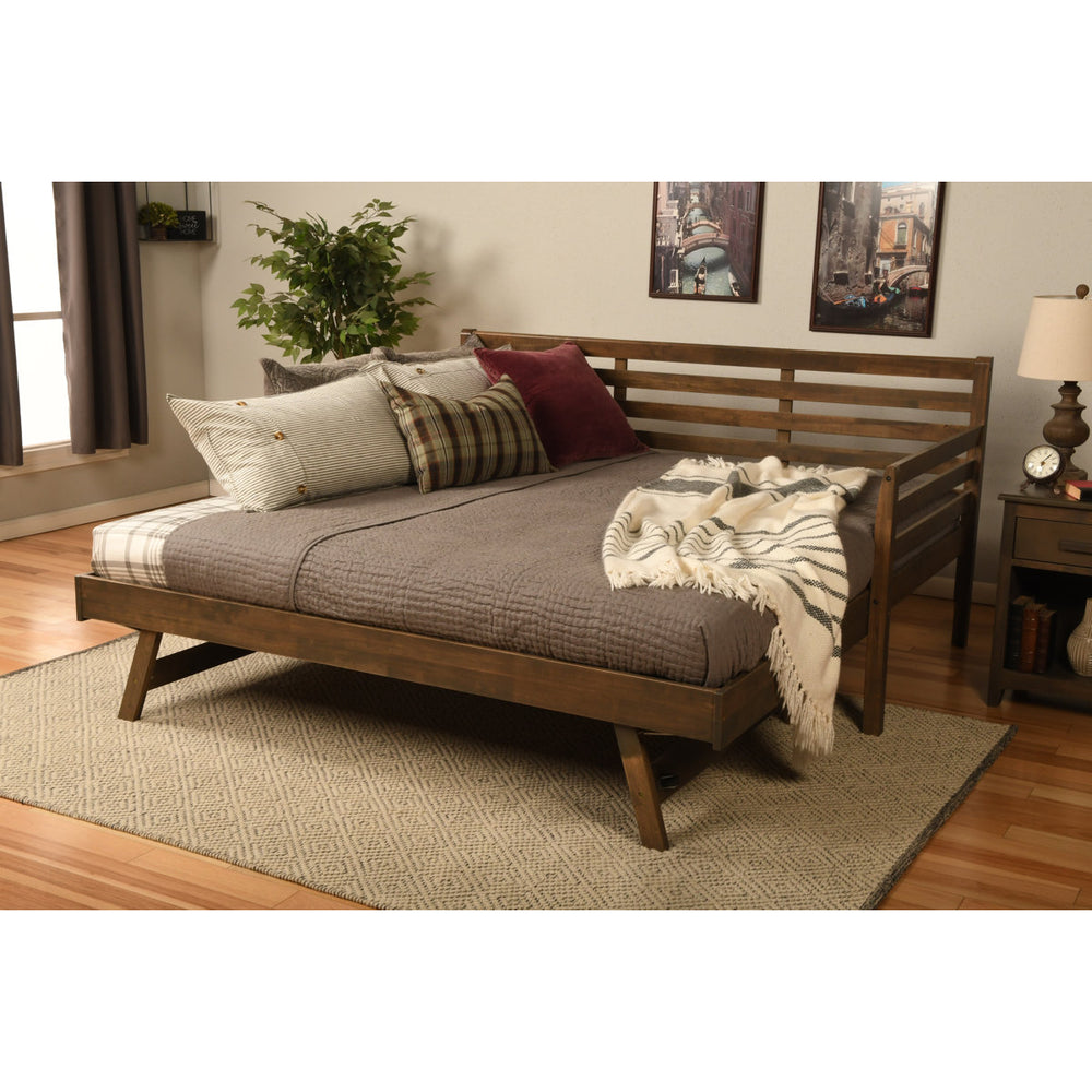 Stylish teak wood multifunctional daybed