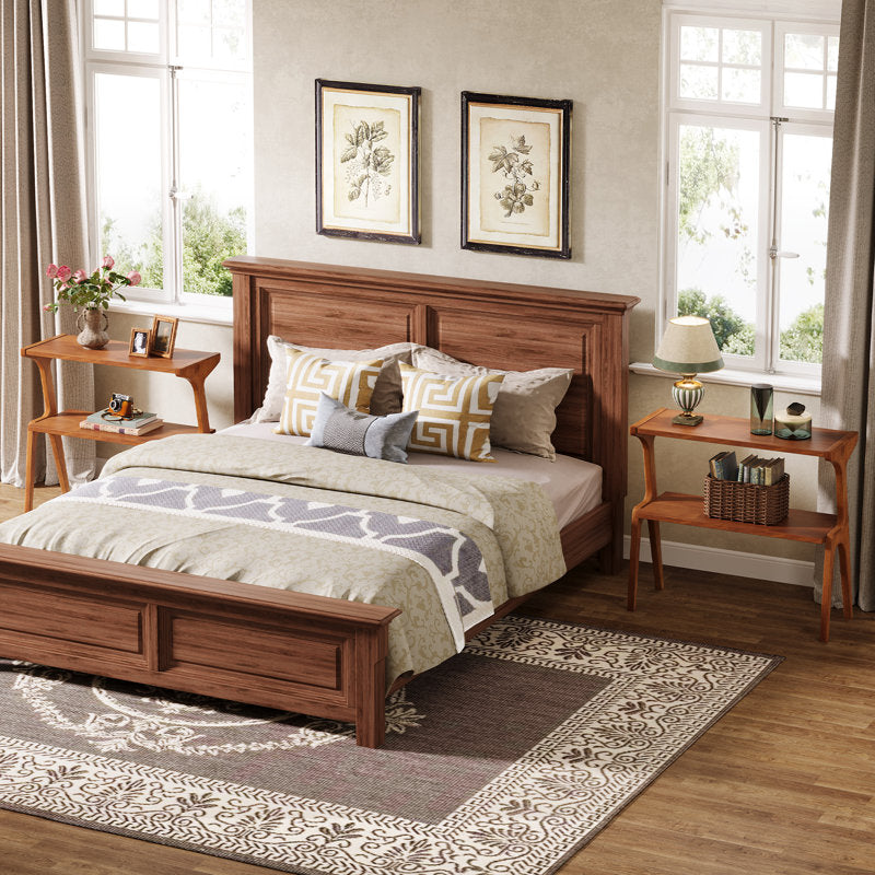Wooden console table for living room décor