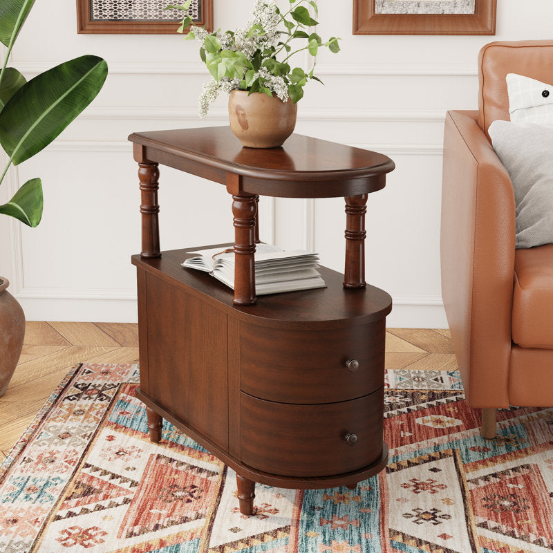Premium wooden end table for living room furniture